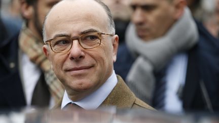 Le ministre de l'Int&eacute;rieur Bernard Cazeneuve, le 15 mars 2015, &agrave; Paris. (KENZO TRIBOUILLARD / AFP)