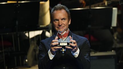 Sting reçoit le Polar Music Prize 2017
 (PONTUS LUNDAHL / TT NEWS AGENCY / TT News Agency/AFP)