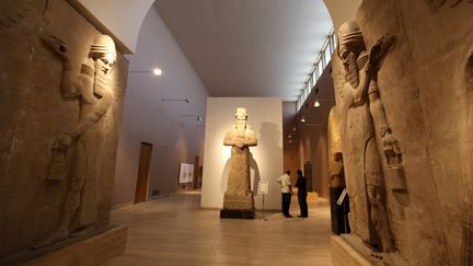 L'aile assyrienne du Musée national d'Irak à Bagdad en mars 2015.
 (SABAH ARAR / AFP)