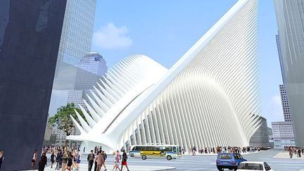 Représentation en 3D de la gare du World Trade Center à New York. (Creative Commons Attribution 2.0 Generic)