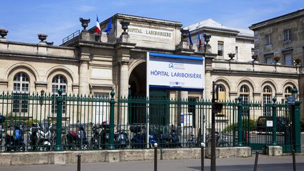 L'hôpital Lariboisière, le 31 juillet 2014 à Paris, où la jeune femme est morte. (IMAGE POINT FR / BSIP / AFP)