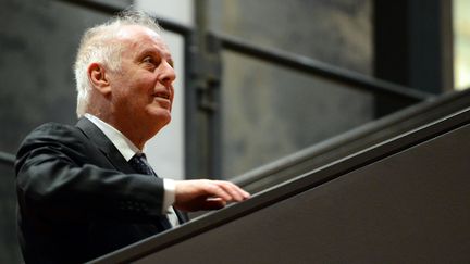 Daniel Barenboim à l'inauguration de la salle Pierre Boulez à Berlin (4 mars 2017)
 (Maurizio Gambarini / DPA / AFP)