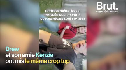 VIDEO. “Je voulais montrer qu'en portant une tenue plus courte que mon amie, elle serait rappelée à l’ordre et moi non" (BRUT)