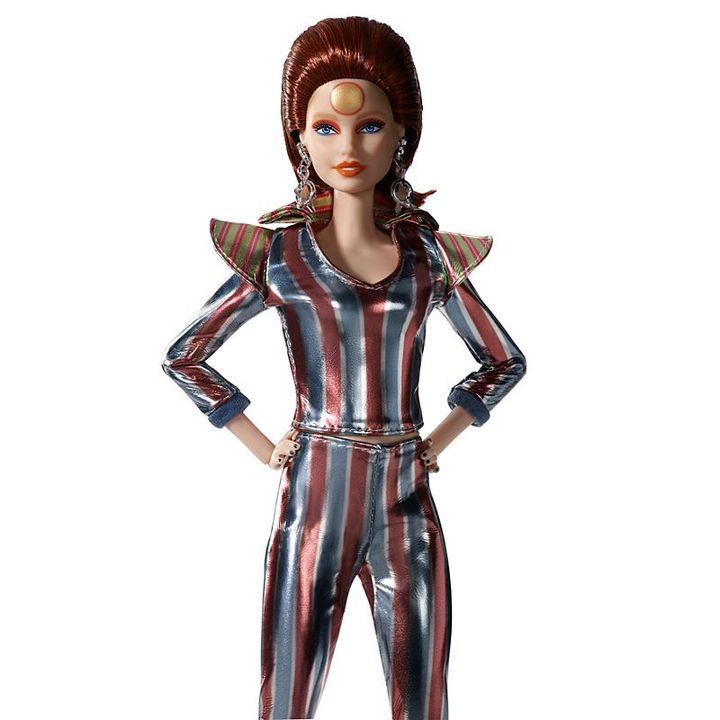 La poupée&nbsp;Barbie®&nbsp;de collection en tenue de Ziggy Stardust, lancée par Mattel. (MATTEL)