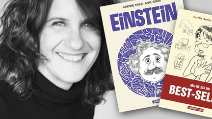 Corinne Maier signe deux BD "Einstein", avec Anne Simon (Dargaud) et "Ma vie est un best-seller", avec Aurélia Aurita (Casterman)
 (Dargaud / Rita Scaglia)