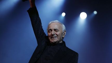 Charles Aznavour en concert début mai à Erevan en Arménie, berceau de sa famille.
 (HRANT KHACHATRYAN/RIA NOVOSTI)