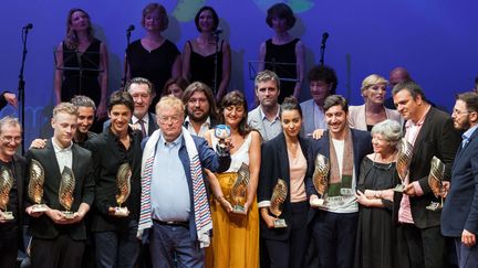 Festival du Film francophone d'Angoulême, les lauréats, 28 août 2016
 (Yohan BONNET / AFP)