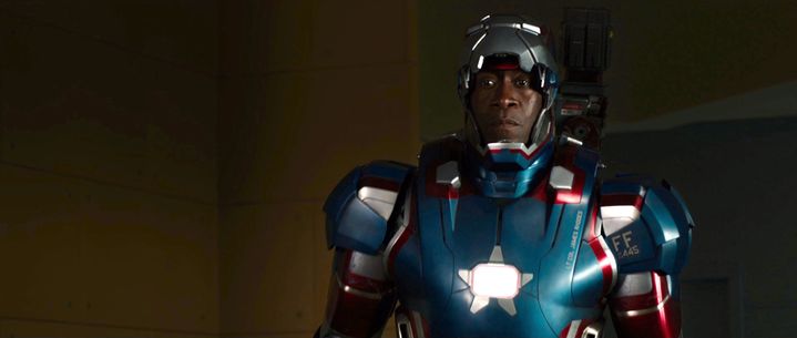 L'acteur américain Don Cheadle dans le film "Iron Man 3", sorti en 2013. (DMG ENTERTAINMENT / ILLUSION ENT)