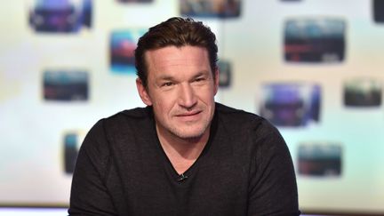 L'animateur Benjamin Castaldi sur le plateau de LCI, le 12 novembre 2015. (IBO / SIPA)