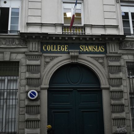 The private and Catholic Stanislas Parisian establishment.  (MAGALI COHEN / HANS LUCAS)