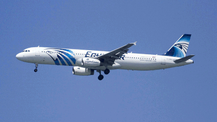 &nbsp; (Un appareil de la compagnie égyptienne EgyptAir au décollage de l'aéroport de Beyrouth (illustration) © Sipa)