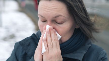 La grippe saisonnière a fait 22 morts depuis le mois de novembre 2019 selon les chiffres officiels publiés le 29 janvier 2020.&nbsp; (IGOR STEVANOVIC / SCIENCE PHOTO  / IST / AFP)