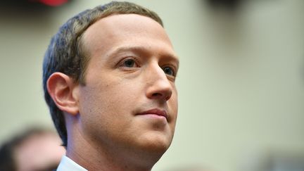 Le PDG et fondateur de Meta, Mark Zuckerberg, lors d'une audition à Washington (Etats-Unis), le 23 octobre 2019. (MANDEL NGAN / AFP)