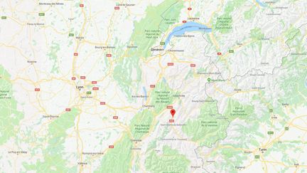 Le trafic de plusieurs trains a été fortement perturbé : 600 personnes sont restées bloquées en Maurienne avant d'être acheminés en car. (CAPTURE ECRAN GOOGLE MAPS)