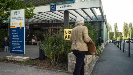 L'entrée du CHU de Bordeaux, le 24 octobre 2014. (MAXPPP)