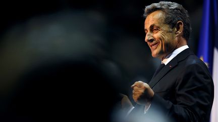 &nbsp; (Nicolas Sarkozy en meeting à Marseille le 28 octobre © REUTERS/Jean-Paul Pelissier)