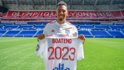 Le nouveau défenseur de l'Olympique Lyonnais, l'international allemand Jérôme Boateng. (OL)