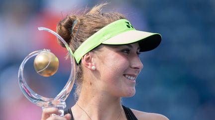 Bencic a remporté le tournoi de Toronto dimanche  (GEOFF ROBINS / AFP)