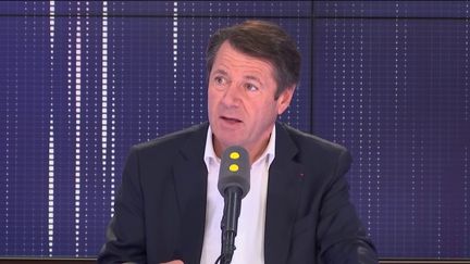 Christian Estrosi, maire Les Républicains de Nice, invité du "8h30 politique", mercredi 10 juillet.&nbsp; (FRANCEINFO / RADIOFRANCE)