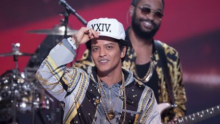 Bruno Mars aux NRJ Music Awards, à Cannes, le 12 novembre 2016
 (NIVIERE/NMA2016/SIPA)