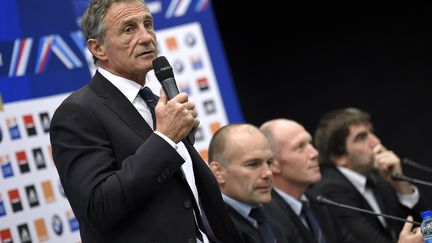 Guy Novès le sélectionneur du XV de France (FRANCK FIFE / AFP)