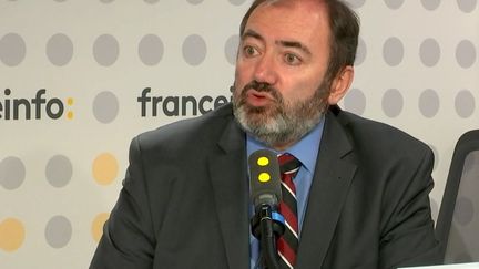 François Braun, ministre de la Santé, sur franceinfo, le mardi 1er juin 2022. (FRANCEINFO / RADIOFRANCE)