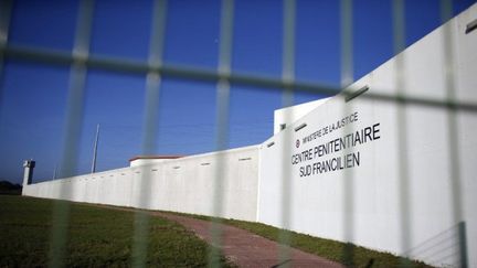 Le centre pénitentiaire de Réau, en Seine-et-Marne. (THOMAS SAMSON / AFP)