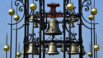 Le carillon du château Angelus à Saint-Emilion (Gironde). Photo d'illustration. (GEORGES GOBET / AFP)