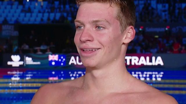 Il est champion du monde à tout juste 20 ans ! La réaction de Léon Marchand, grand espoir de la natation mondiale pour les années à venir. Sa réaction ici.