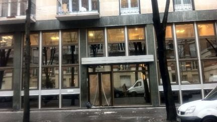 Le siège de campagne de Nicolas Sarkozy, 18 rue de la Convention ( Paris 15e) (AB)