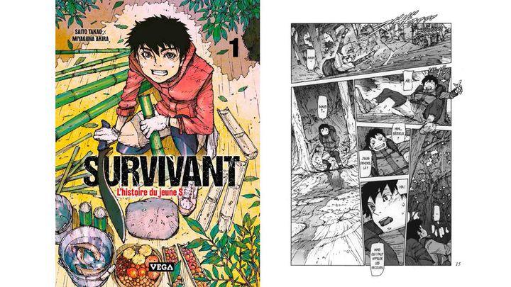 Survivant - L'histoire du jeune S (© 2016 Takao Saito / © 2016 Akira Miyagawa / Leedsha / Vega)