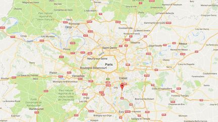 L'agression a eu lieu au petit matin dans un appartement de Villeneuve-Saint-Georges (Val-de-Marne), dimanche 2 juillet.&nbsp; (GOOGLE MAPS)