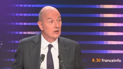 Roland Lescure, député Ensemble pour la République et vice-président de l'Assemblée nationale, le 2 décembre 2024 sur franceinfo. (FRANCEINFO / RADIO FRANCE)