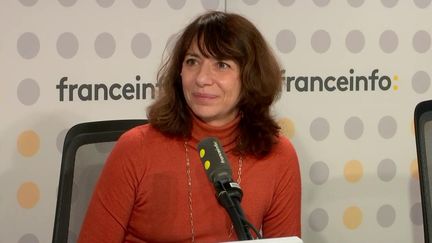 Michelle Dayan, avocate et présidente de l'association Lawyers For Women, jeudi 21 décembre 2023 sur franceinfo. (FRANCEINFO / RADIO FRANCE)