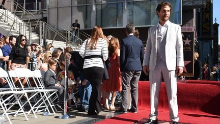 Matthew McConaughey et son étoile à Hollywood
 (ROBYN BECK / AFP)