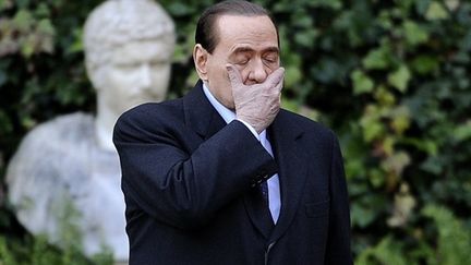 Le président du Conseil italien, Silvio Berlusconi, le 18 janvier 2011 (AFP - Filippo MONTEFORTE)