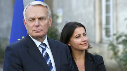 Le Premier ministre, Jean-Marc Ayrault, et la ministre du Logement, C&eacute;cile Duflot, le 7 septembre 2012, &agrave; Paris. (PATRICK KOVARIK / AFP)