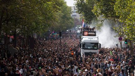 &nbsp; (La 17e Techno Parade endeuillée par la mort d'un jeune homme © MaxPPP)