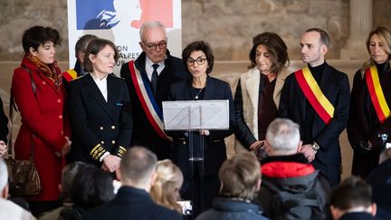 À Marseille, la ministre de la Culture Rachida Dati, annonce le classement de plusieurs édifices religieux au Patrimoine national