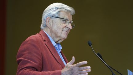 Jean-Pierre Chevènement, le 29 août 2015 (THOMAS SAMSON / AFP)