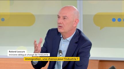 The Minister Delegate in charge of Industry, Roland Lescure, guest on the show #OnVousRépond on franceinfo (franceinfo)