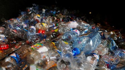 Photo taken in the factory of the recycling company GDE (Guy Dauphin environnement) in Rocquencourt, in the northwest of France. (CHARLY TRIBALLEAU / AFP)