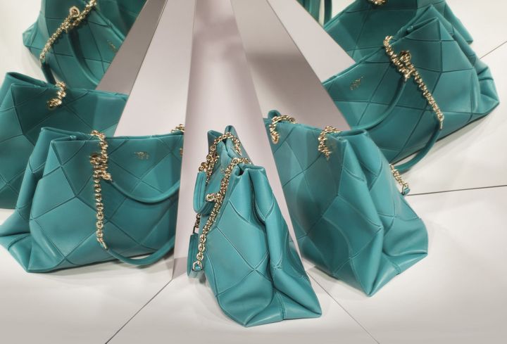 Sac modèle "Prismick" collection printemps-été 2013 Roger Vivier
 (Philippe Jarrigeon)