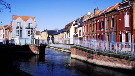 Le quartier de Saint-Leu, à Amiens (Somme), le 12 juillet 2006. (THOMAS PATRICE / HEMIS.FR / AFP)