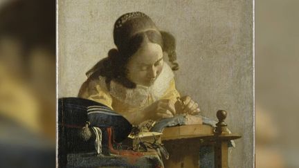 Culture : "La Dentellière", du peintre néerlandais Vermeer, exposé au musée du Louvre-Lens (France 3)