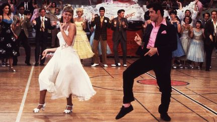 Olivia Newton-John et John Travolta dans le film "Grease" (1978)
 (Kobal / The Picture Desk / AFP)