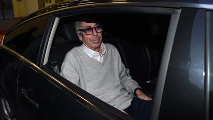 Patrick Balkany à sa sortie de prison, en février 2020.&nbsp; (MOUSSE / MAXPPP)