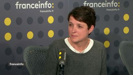 Bénédicte Jeannerod,&nbsp;directrice de Human Rights Watch France, le 10 mai 2019 sur franceinfo. (FRANCEINFO)