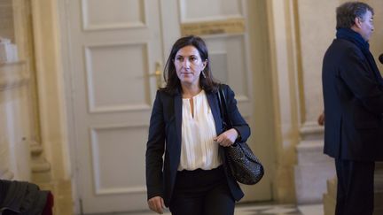 La d&eacute;put&eacute;e PS, Sandrine Mazetier &agrave; l'Assembl&eacute;e nationale, le 14 janvier 2015. (  MAXPPP)