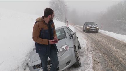 Haute-Savoie : les automobilistes piégés par la neige